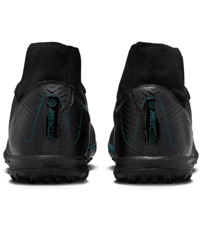 Nike Nike Zoom Mercurial Superfly 10 Shadow Academy TF Turf - Black/Deep Jungle/Black
