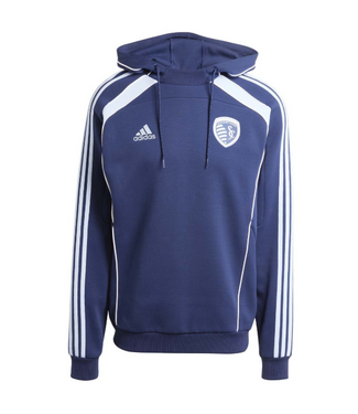 adidas adidas Sporting Kansas City MLS 2025 Travel Hoodie Full-Zip Jacket