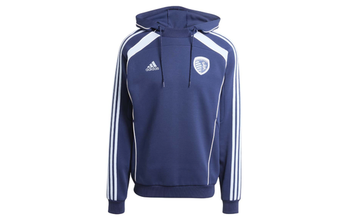 adidas Sporting Kansas City MLS 2025 Travel Hoodie Full-Zip Jacket