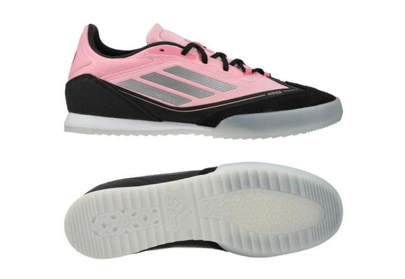 adidas Messi F50 Freestyle 24 Inter Miami IN Indoor - Light Pink/Silver Metallic/Black
