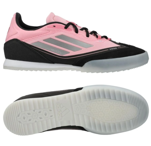 adidas Messi F50 Freestyle 24 Inter Miami IN Indoor - Light Pink/Silver Metallic/Black