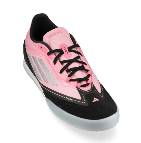 adidas Messi F50 Freestyle 24 Inter Miami IN Indoor - Light Pink/Silver Metallic/Black