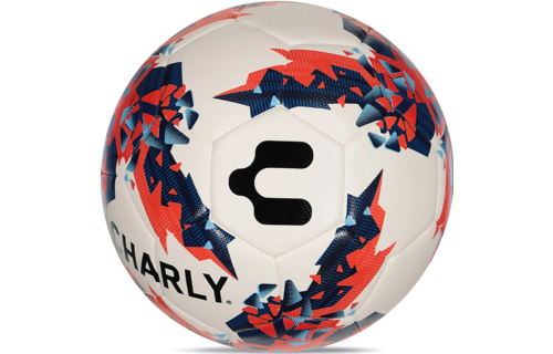 Charly Reptar Training Soccer Ball - White/Multi