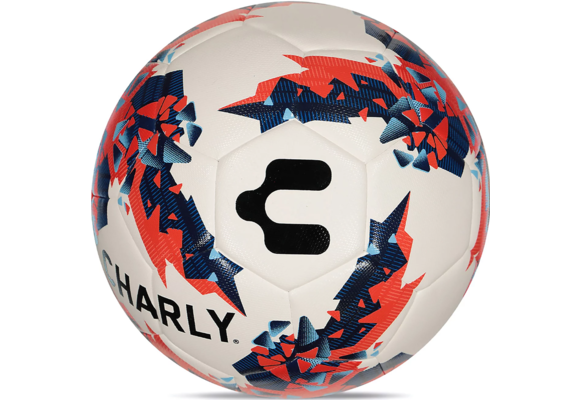 Charly Reptar Training Soccer Ball - White/Multi