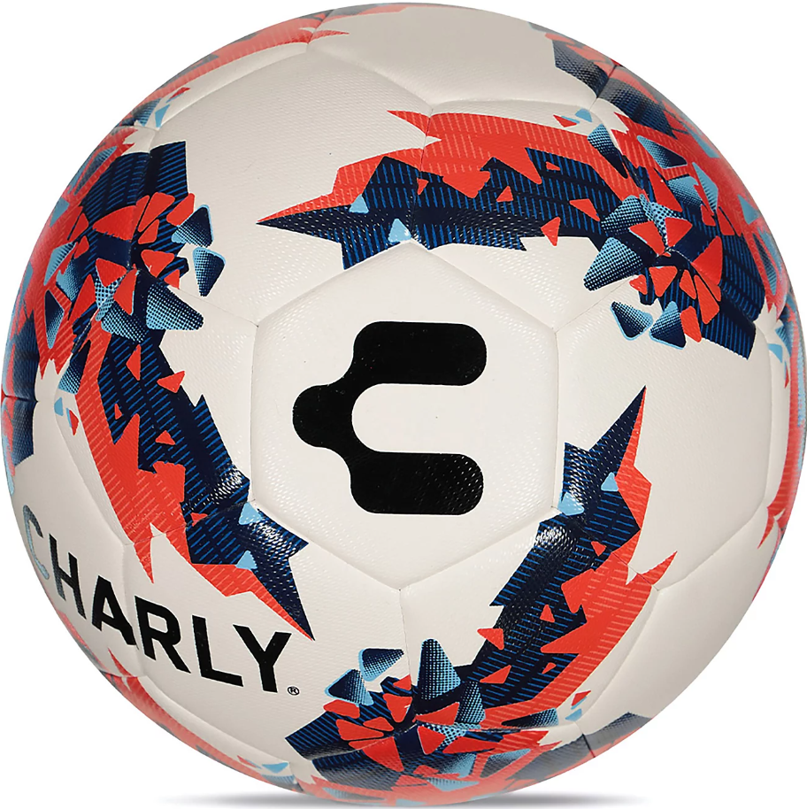 Charly Reptar Training Soccer Ball - White/Multi