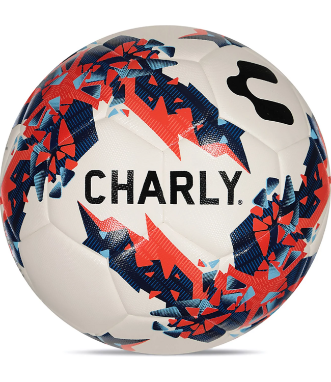 Charly Charly Reptar Training Soccer Ball - White/Multi