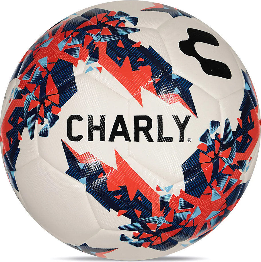 Charly Reptar Training Soccer Ball - White/Multi