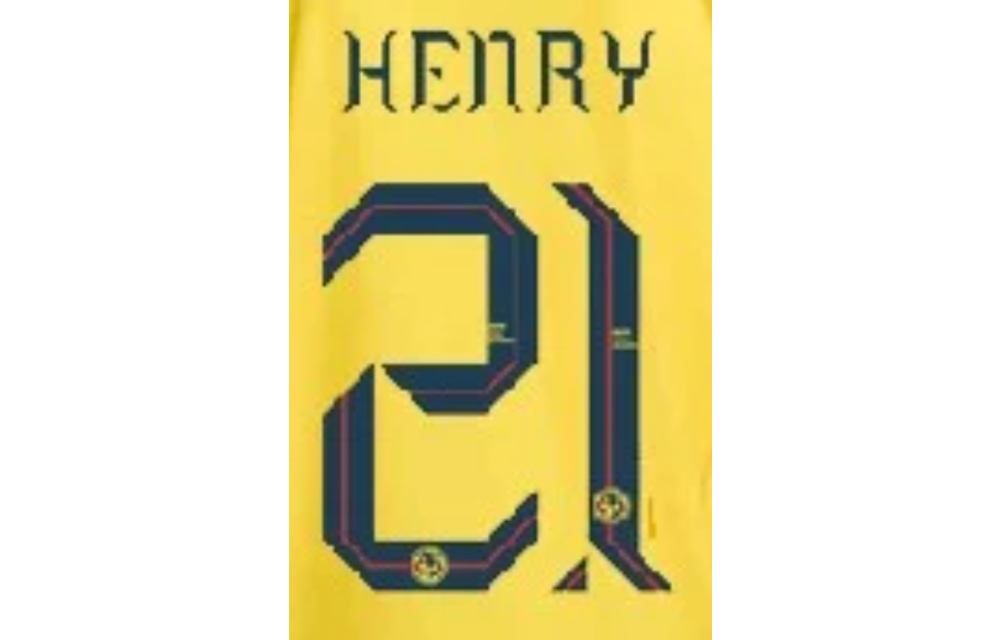 Liga MX 2025 Official Nameset ( Name and Number Set)