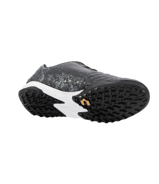 Charly Charly Hot Cross 4.0 TF Turf Soccer Shoes - Black/White/Gold