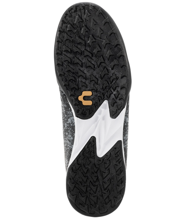 Charly Charly Hot Cross 4.0 TF Turf Soccer Shoes - Black/White/Gold