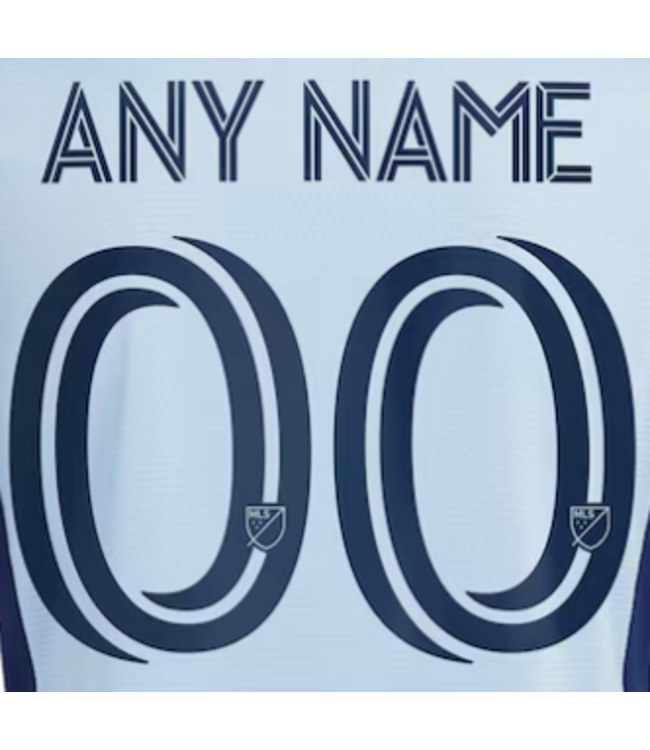 Uni-Sport Sporting Kansas City MLS 2025 Official Namesets ( Name and Number Set)