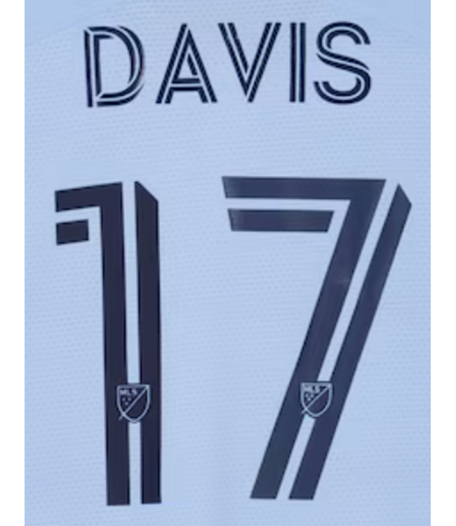 Uni-Sport Sporting Kansas City MLS 2025 Official Namesets ( Name and Number Set)