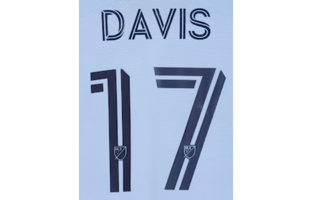 Sporting Kansas City MLS 2025 Official Namesets ( Name and Number Set)