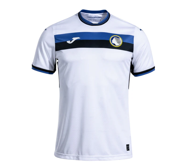 Joma Youth Atalanta 2024 - 25 Away Jersey - White/Blue/Black