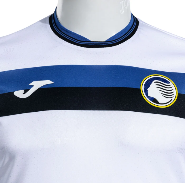 Joma Youth Atalanta 2024 - 25 Away Jersey - White/Blue/Black