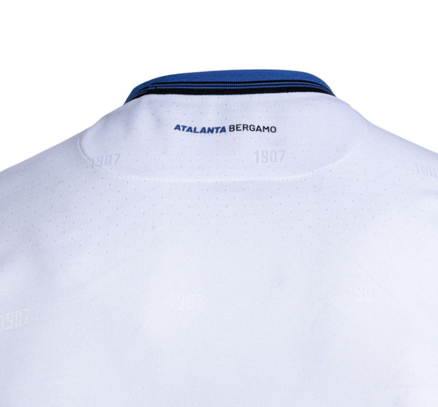 Joma Youth Atalanta 2024 - 25 Away Jersey - White/Blue/Black