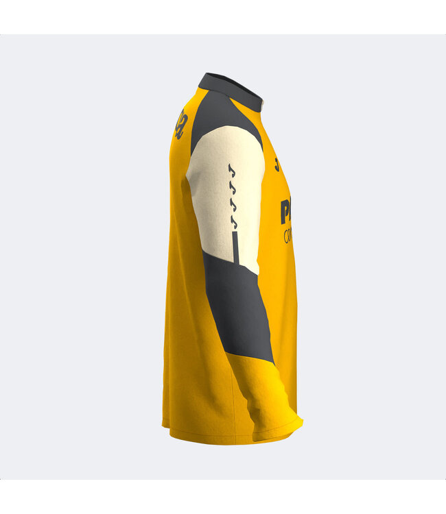 Joma Joma Villareal 2024 - 25 Quarter Zip Training Top - Yellow/Grey/White