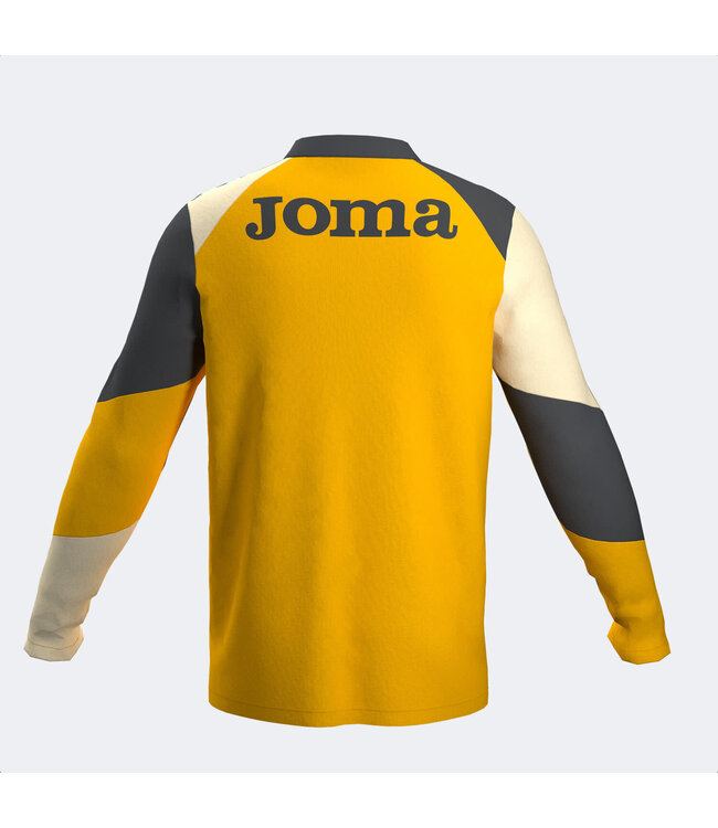Joma Joma Villareal 2024 - 25 Quarter Zip Training Top - Yellow/Grey/White