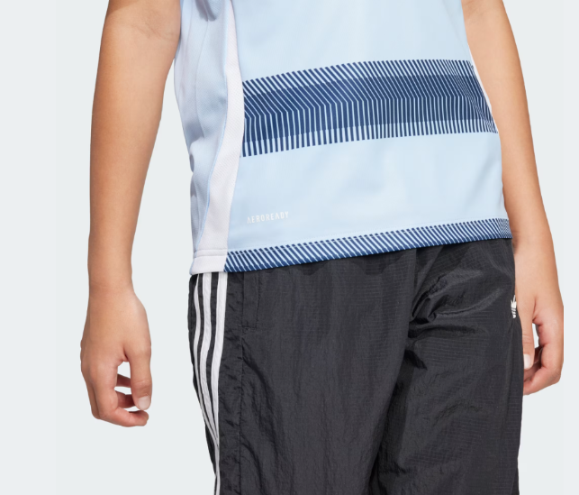 adidas Sporting Kansas City 2025 -26 Youth Home Jersey - Glow Blue/Night Indigo