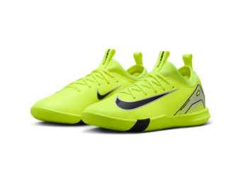 Nike Jr. Zoom Mercurial Vapor 16 Academy IC Mad Voltage Indoor Shoes- Volt/Black