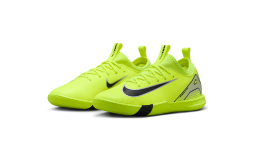 Nike Jr. Zoom Mercurial Vapor 16 Academy IC Mad Voltage Indoor Shoes- Volt/Black