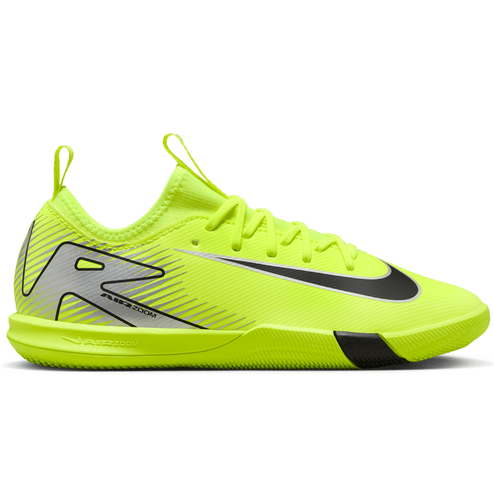 Nike Jr. Zoom Mercurial Vapor 16 Academy IC Mad Voltage Indoor Shoes- Volt/Black