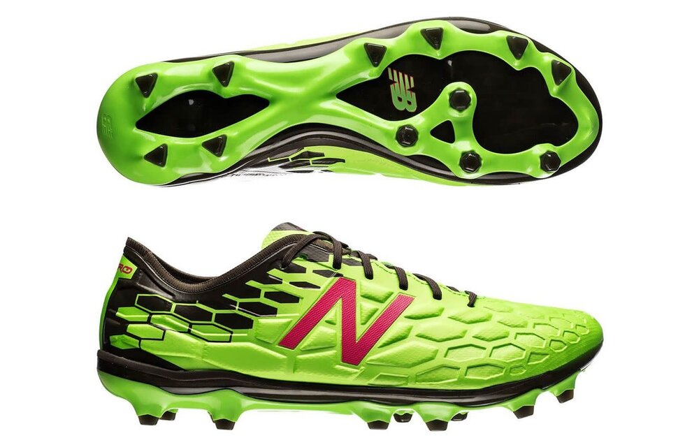 New Balance VIsaro 2.0 Pro FG Soccer Shoes - Neon Green