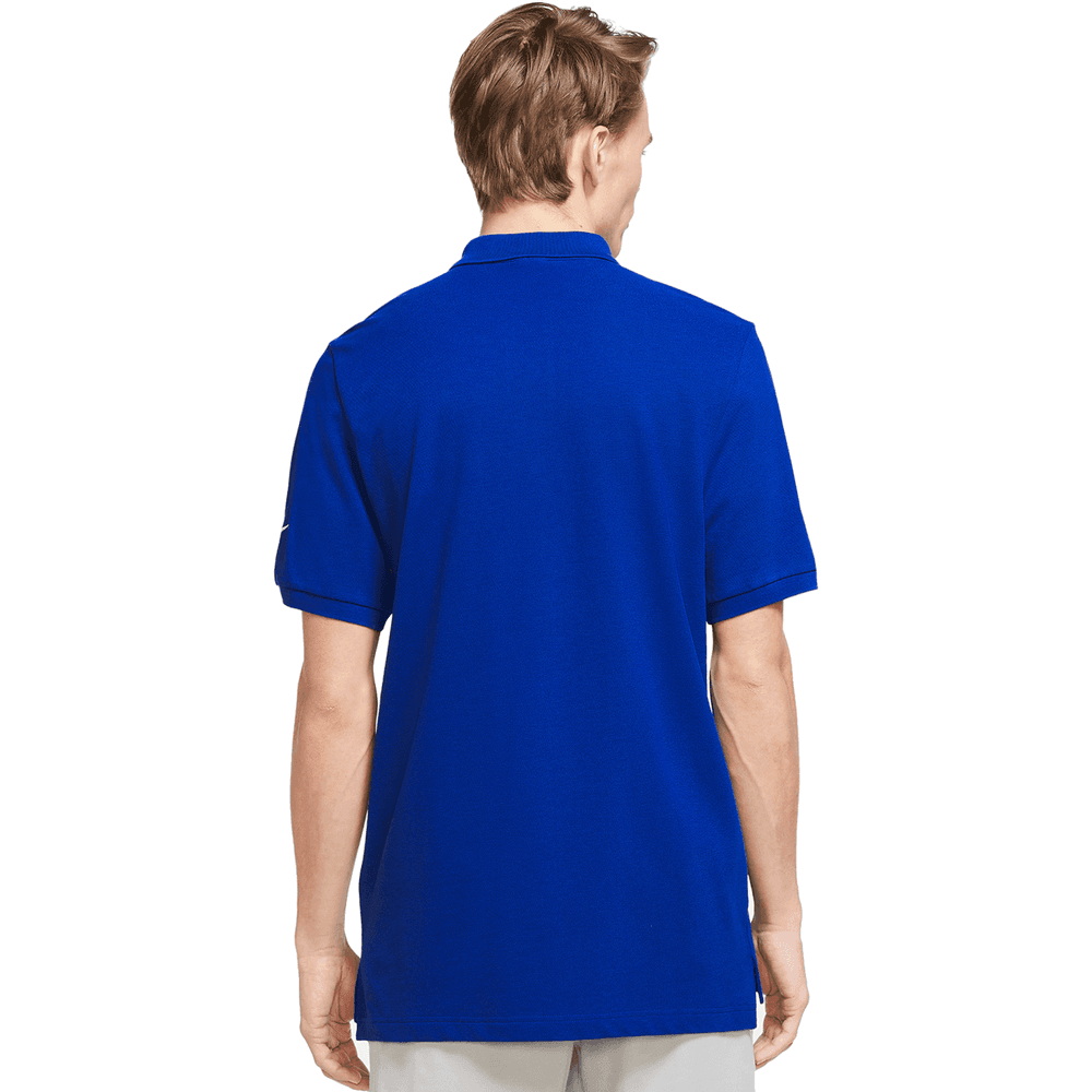 Nike USA United States USMNT 2024 Pique Travel Polo - Royal Blue/White