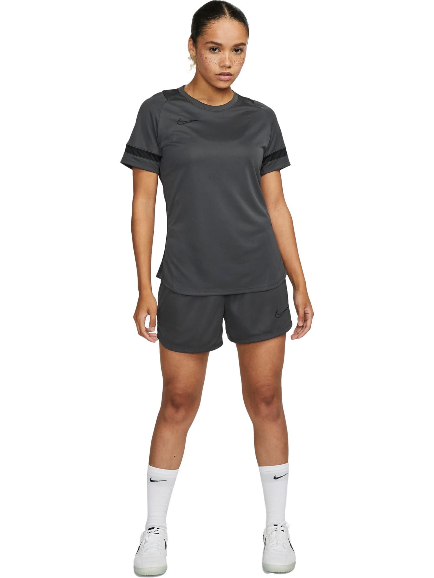 Nike Womens Dri-Fit Academy 21 Soccer Shorts - Anthracite/Black/Black