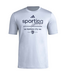 adidas adidas SKC Sporting Kansas City MLS 2025 Pregame Script Tee Shirt - Smoke Blue