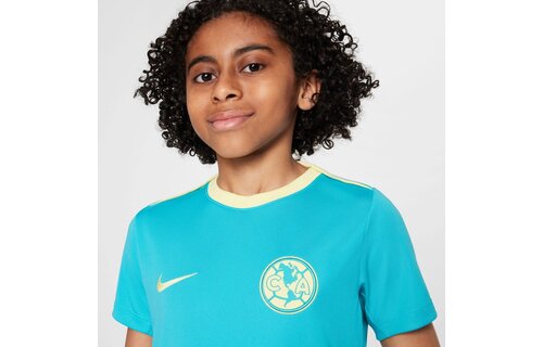 Nike Youth Club America 2023- 24 Academy Pro PreMatch Jersey - Dusty Cactus/Lemon Chiffon