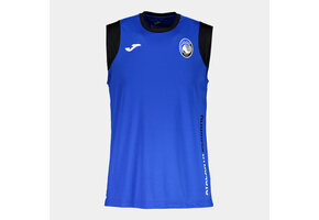 Joma Atalanta 2024 - 25 Sleeveless Training Jersey - Blue/Black