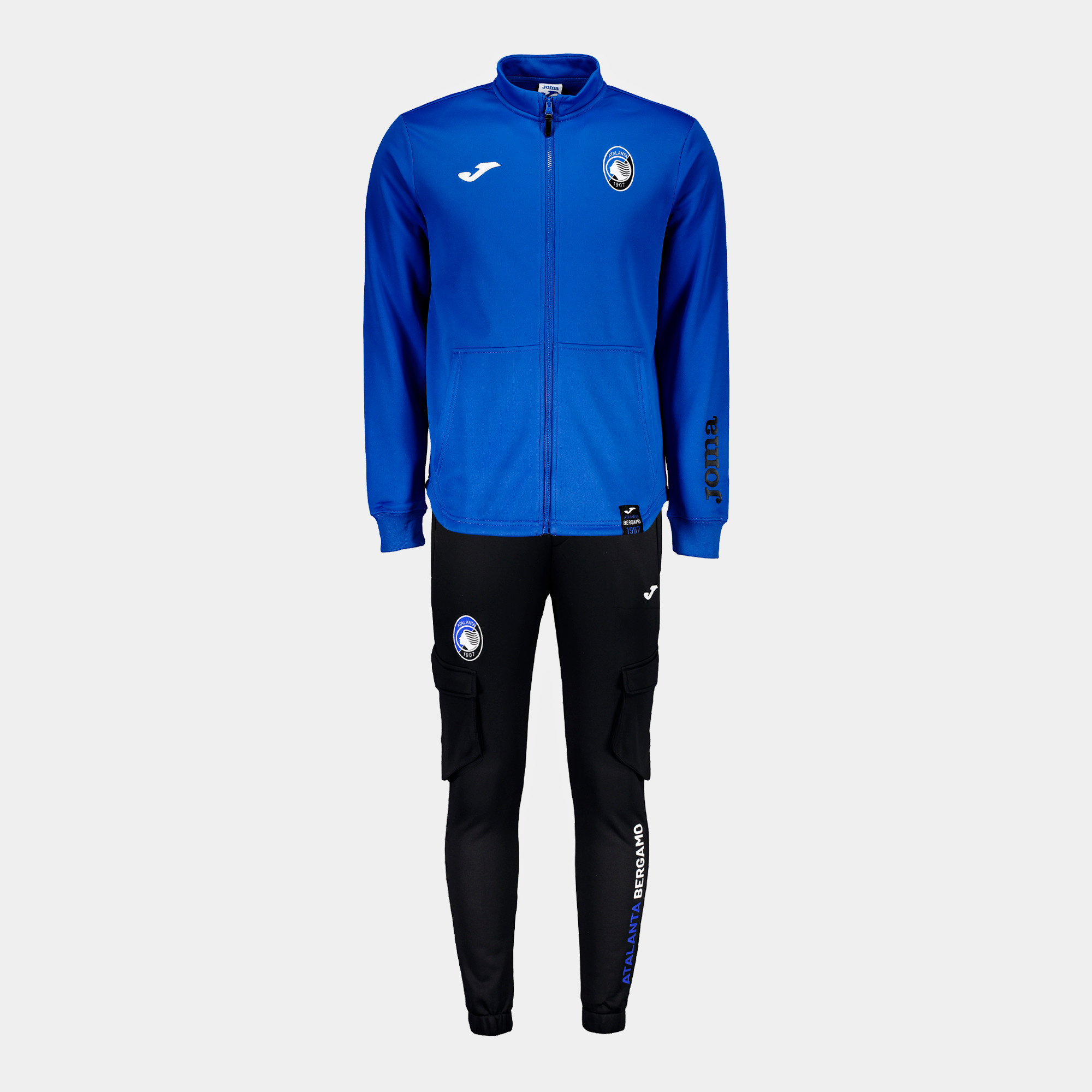 Joma Atalanta 2024 - 25 Official Track Suit - Blue/Black