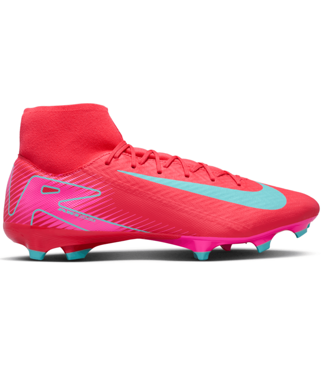 Nike Nike Zoom Mercurial Superfly 10 Academy FG Soccer Cleats - Ember Glow/Aurora Green