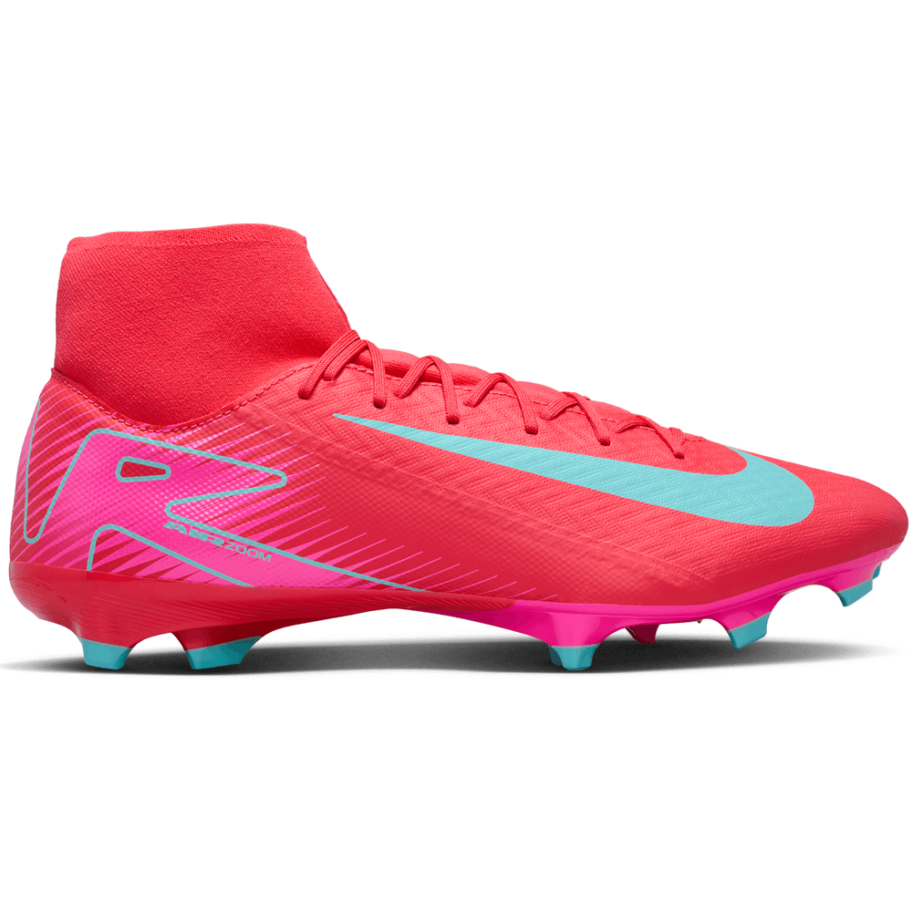 Nike Zoom Mercurial Superfly 10 Academy FG Soccer Cleats - Ember Glow/Aurora Green