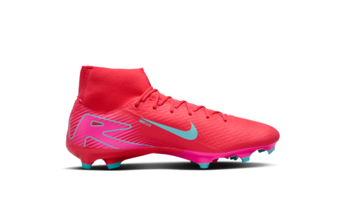 Nike Zoom Mercurial Superfly 10 Academy FG Soccer Cleats - Ember Glow/Aurora Green