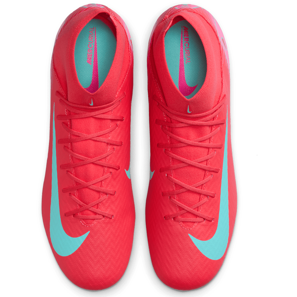 Nike Zoom Mercurial Superfly 10 Academy FG Soccer Cleats - Ember Glow/Aurora Green