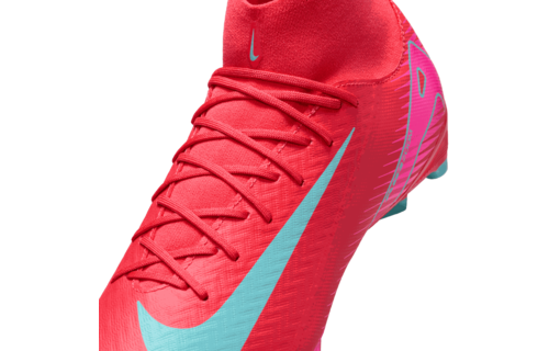 Nike Zoom Mercurial Superfly 10 Academy FG Soccer Cleats - Ember Glow/Aurora Green