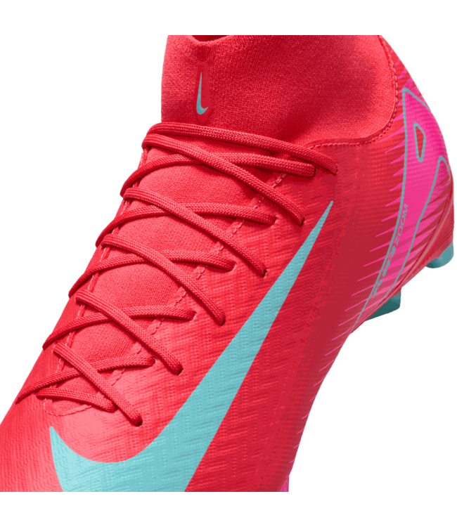 Nike Nike Zoom Mercurial Superfly 10 Academy FG Soccer Cleats - Ember Glow/Aurora Green