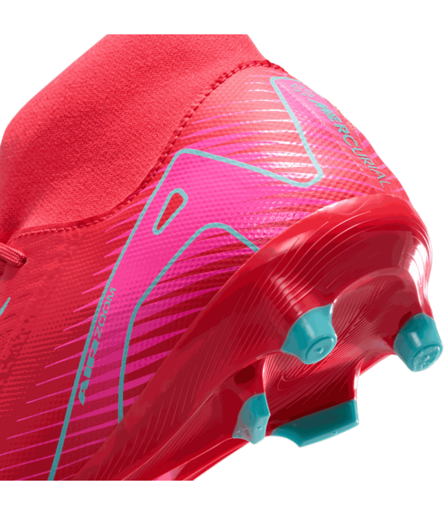 Nike Nike Zoom Mercurial Superfly 10 Academy FG Soccer Cleats - Ember Glow/Aurora Green
