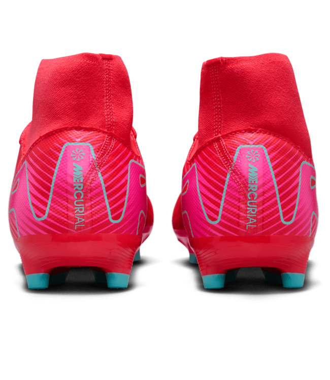 Nike Nike Zoom Mercurial Superfly 10 Academy FG Soccer Cleats - Ember Glow/Aurora Green