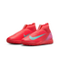 Nike Nike Jr Zoom Mercurial Superfly 10 Academy TF Turf Shoes - Ember Glow/Aurora Green