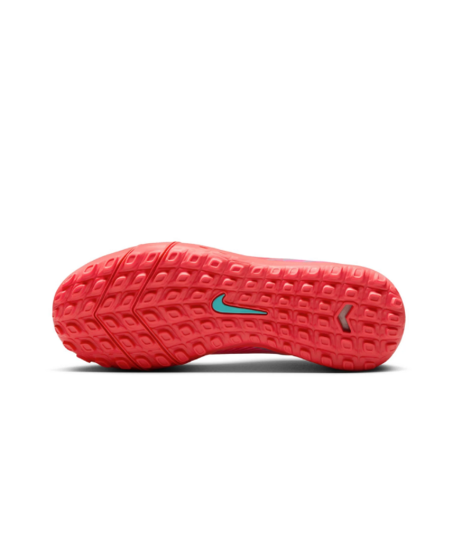 Nike Nike Jr Zoom Mercurial Superfly 10 Academy TF Turf Shoes - Ember Glow/Aurora Green