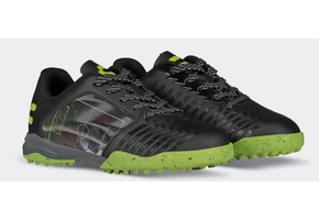 Charly Jr Vertex TF Youth Turf Soccer Shoes - Black/Lemon