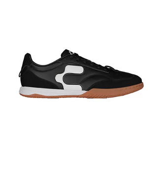 Charly Charly Campista PU Indoor Soccer Shoes - Black/White