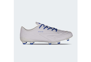 Charly Onore Leather LT FG Soccer Cleats - White/Royal Blue