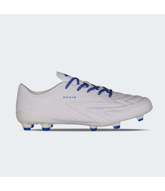 Charly Charly Onore Leather LT FG Soccer Cleats - White/Royal Blue