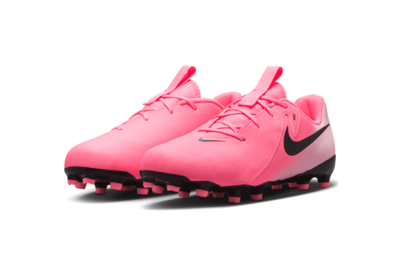 Nike Jr Phantom GX 2 Academy FG / MG Cleats - Sunset Pulse/Black