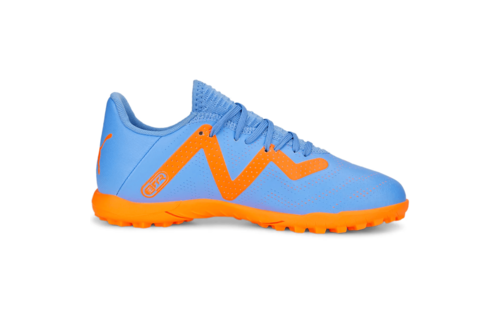 Puma Jr Future Play TT Turf- Blue Glimmer/White/Total Orange