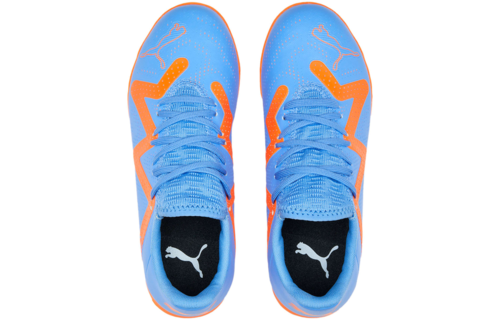 Puma Jr Future Play TT Turf- Blue Glimmer/White/Total Orange